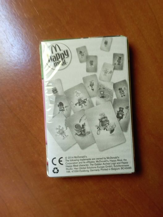 Happy Meal - baralho de cartas
