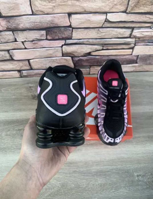 (БЕЗ ПЕРЕДОПЛАТИ) Nike Shox TL Y2K Black Pink найк шокс ТЛ чорно-рожеві