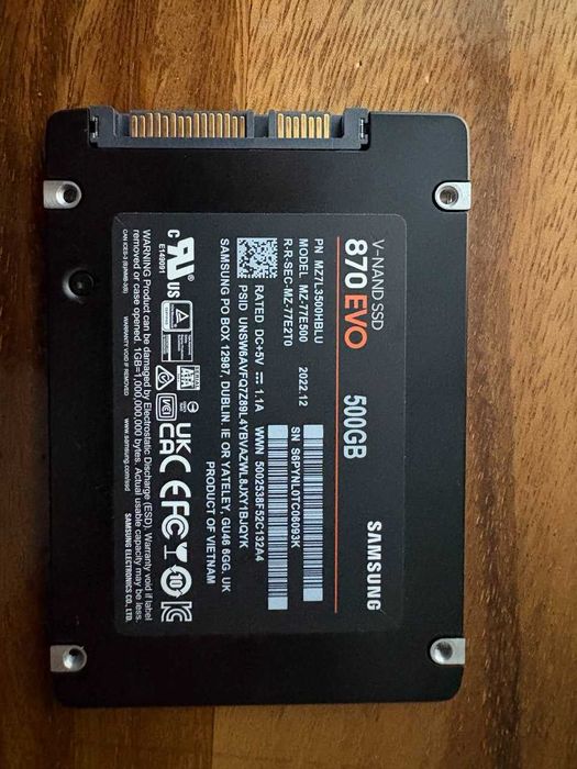 ssd samsung 870evo - купить компьютеры и комплектующие - Цена на