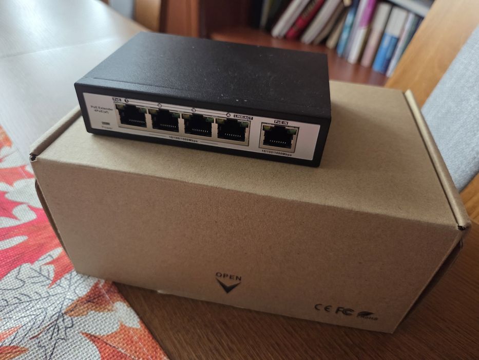 Extender switch poe spe1014-t internec atte