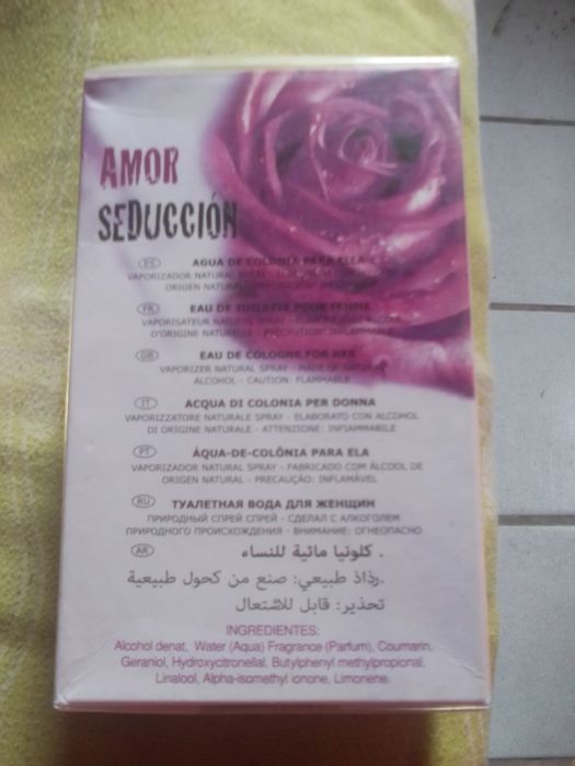 Eau de toilette feminino