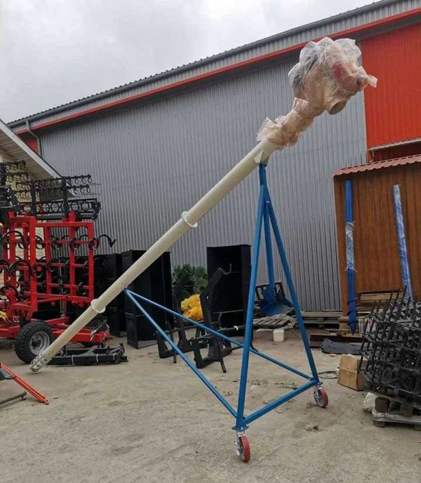 Шнековый транспортер, погрузчик, розгрузчик, для зерна, сої, кукурудзи