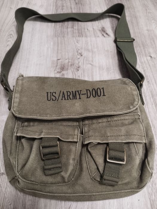 Torba wojskowa. Listonoszka. US Army. M-67