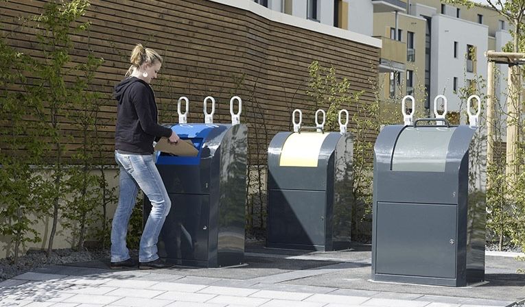 Pojemnik hakowy kontener kosz śmietnik dzwon hds kontener podziemny