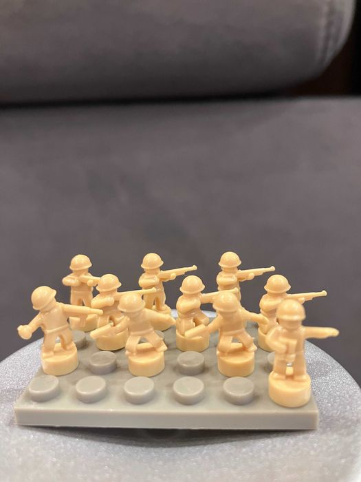 Nanofigurki żołnierzy minifigurki, micro, wojsko, do makiet, jak lego