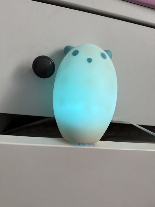 Lampka nocna Ikea Spoka nocne światełko