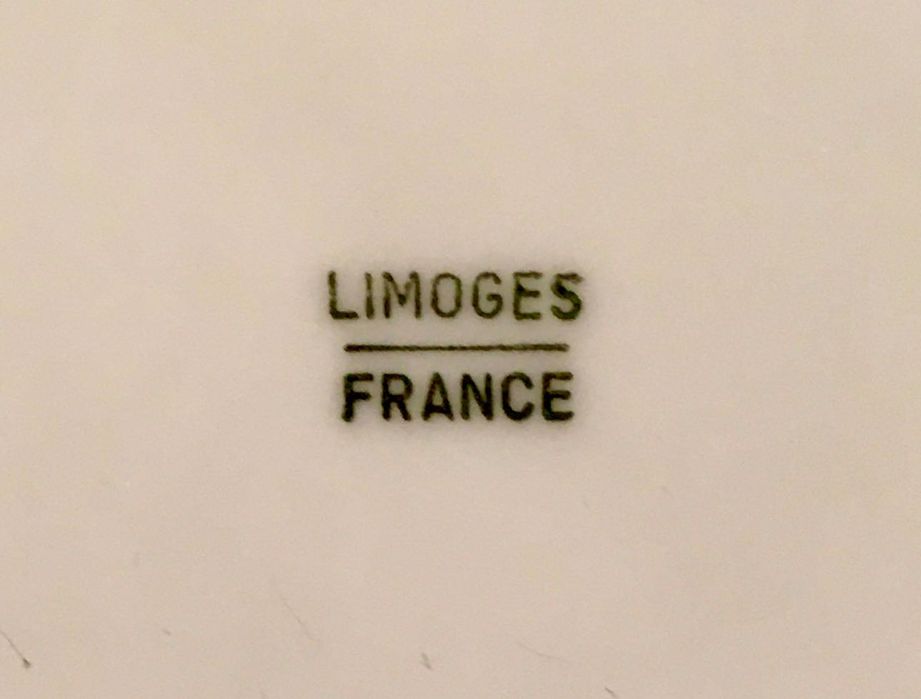 LIMOGES FRANCE - antiga - 12,5 x 7,5 cm/s