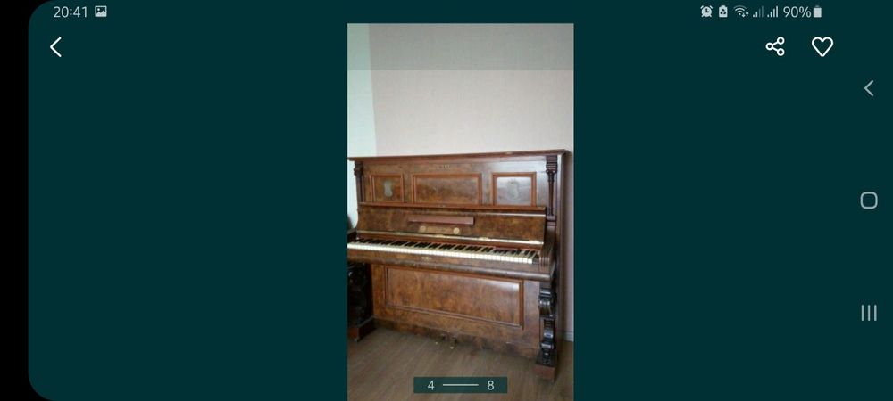 пианино старинное Немецкое