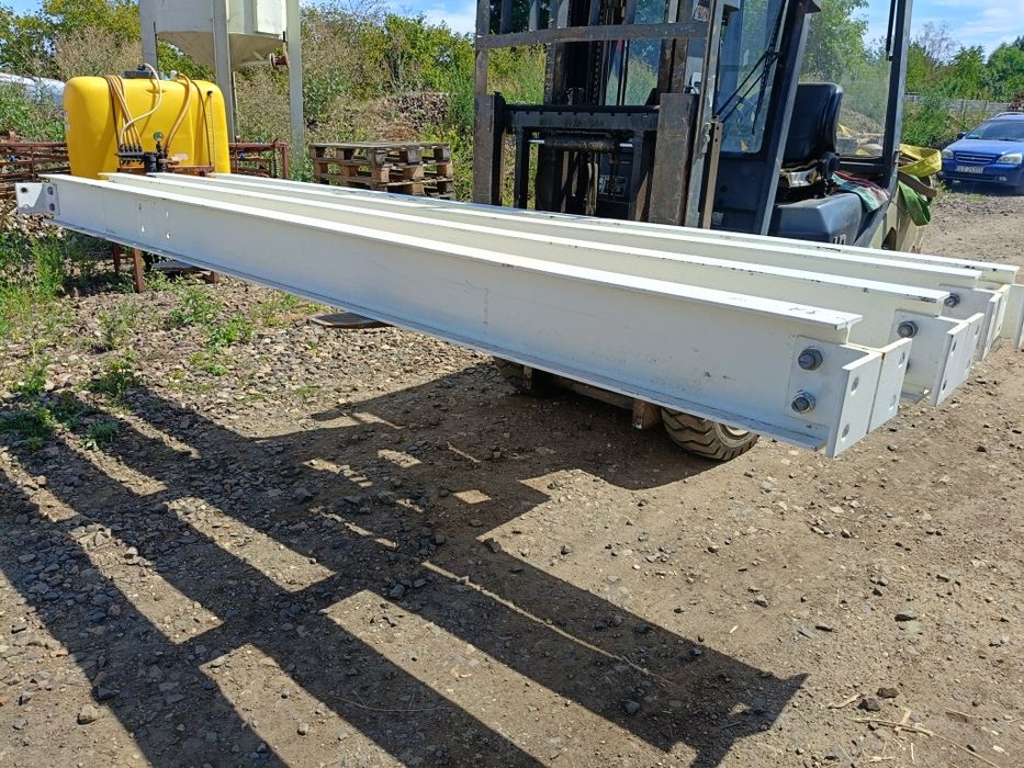 Słupy stalowe podpory 358cm dwuteownik 20x10 legar stopa hala wiata garaż