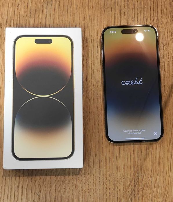 iPhone 14 pro 256 GB ZŁOTY uszkodzony