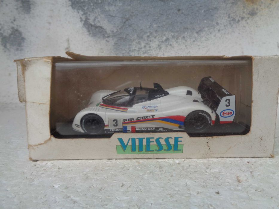 1:43 Vitess Peugeot 905 EVO1B 3.5L V10 Team Peugeot Le Mans 1993