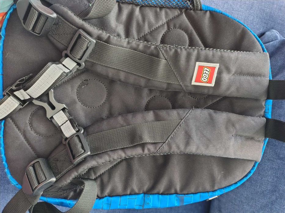 Plecak przedszkolny mały na wycieczki LEGO city