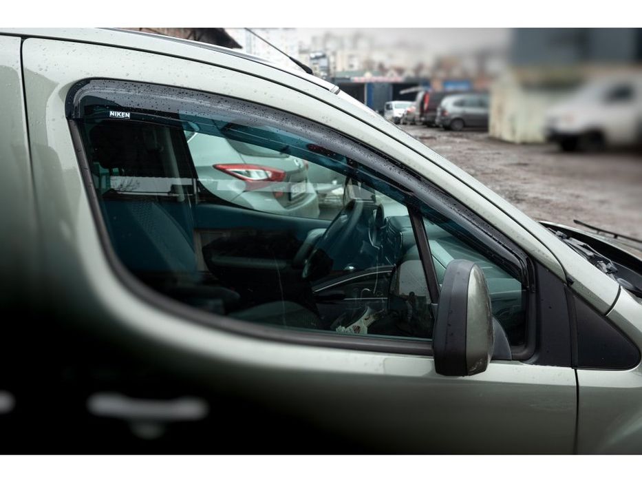 Citroen Berlingo 2008-2018 рр. Вітровики (2 шт, Niken)