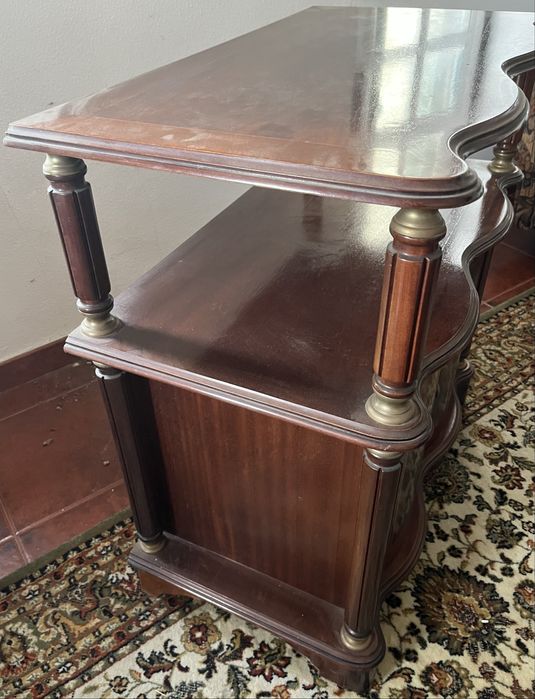 Movel tv e bar em madeira