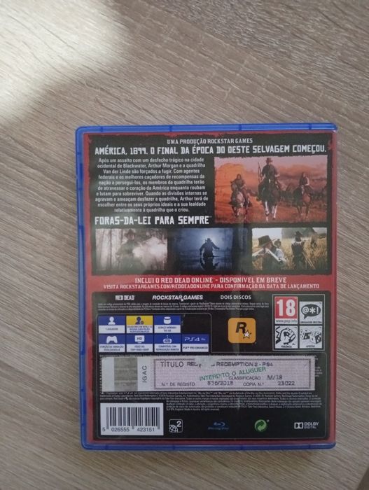 Red dead redemption 2 ps4