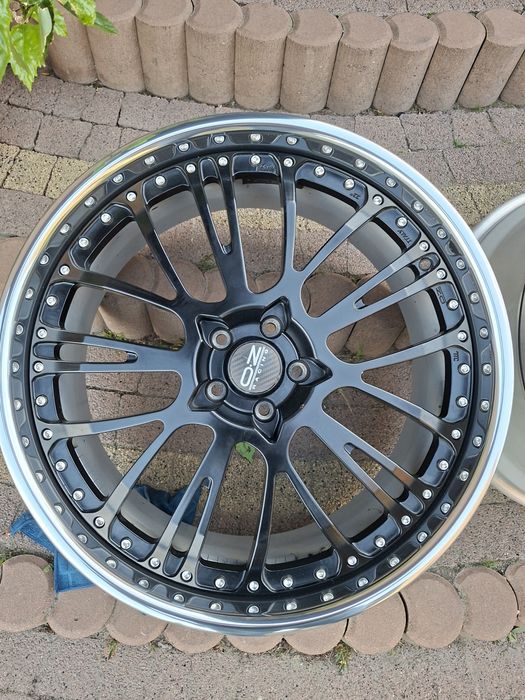 Felgi OZ Botticelli 22" 5x112 Skręcane 3-częściowe Kute Polerowany Rant Mercedes/Audi/Bmw