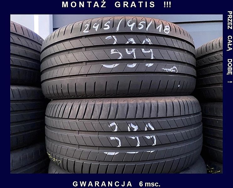 245/45/18 Bridgestone Tur T005_5,5mm_2szt_(399)