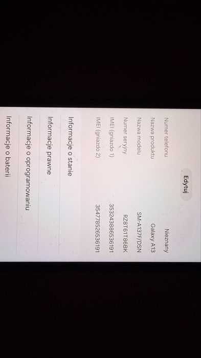 Samsung A13 w super stanie