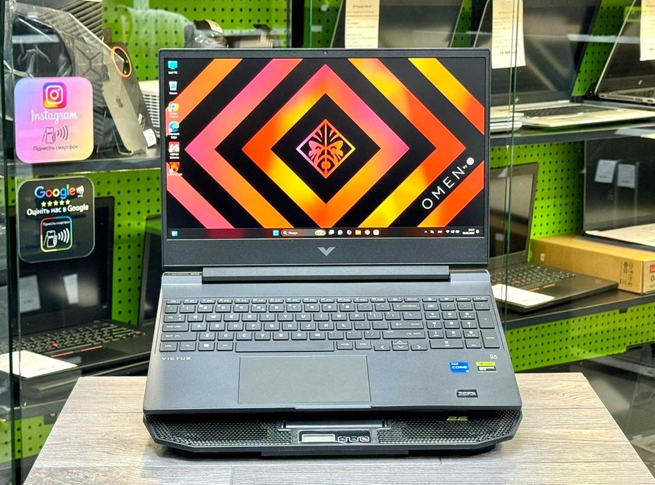 НОВЕ НАДХОДЖЕННЯ!! Hp Victus 15-FA1024nw / RTX 4050 / Core i5-13420H