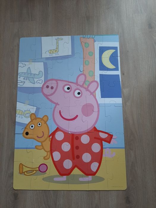 Puzzle dla najmłodszych Trefl 3+ świnka peppa