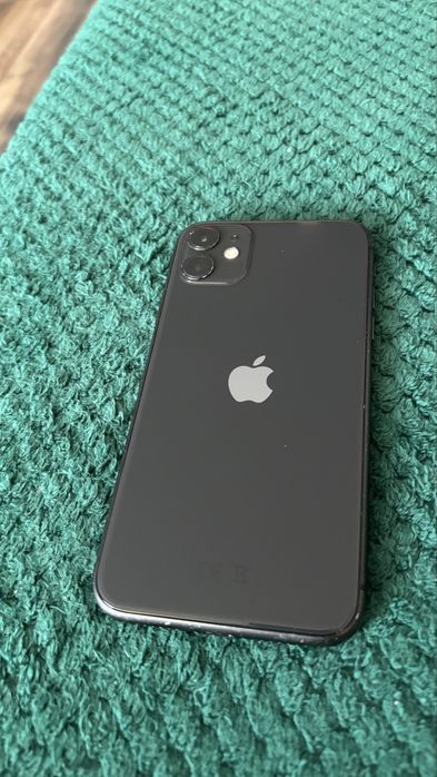 iPhone 11, 64Gb, czarny, 100% sprawny, bez simlocka.