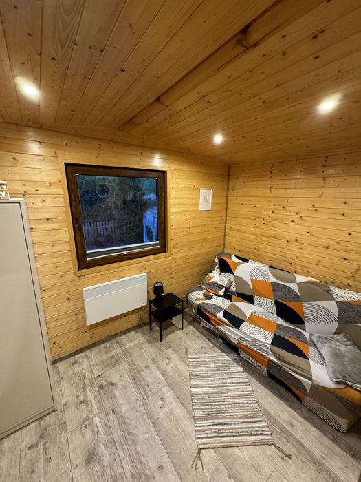 Domek drewniany z tarasem , 6 os. - Kobyla Góra