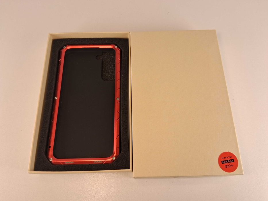 E159 Pancerne Etui Redpepper Do Samsung Galaxy S22+ Czerwone