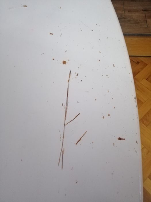 Drewniane białe sosnowe biurko nowa cena