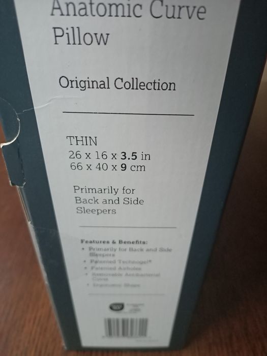 Chłodząca poduszka Anatomic Curve Technogel