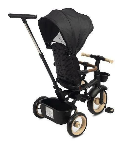 Триколісний велосипед Caretero Saber Beige з регул. нахилом спинки