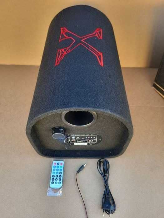 Активний сабвуфер для авто та дому. Акустика. Колонка. Саб. Акустика