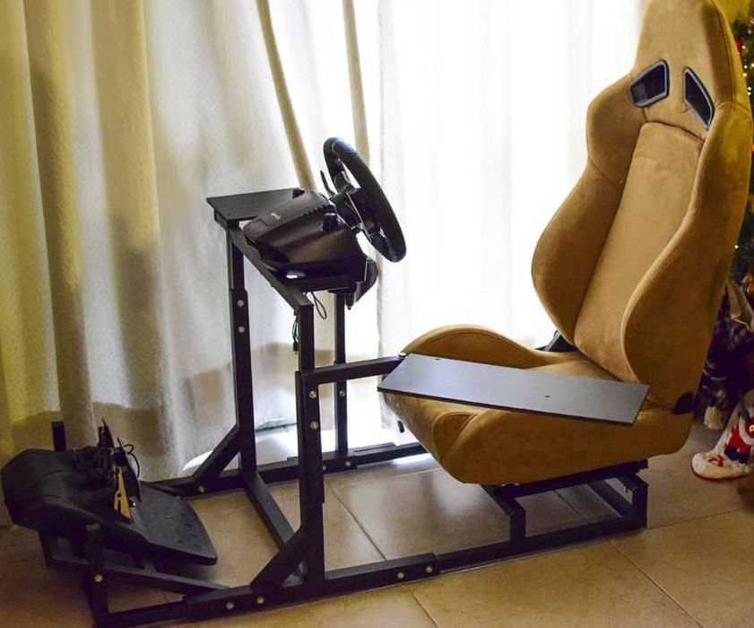 Cockpit Playseat estrutura para simulador corrida/voo