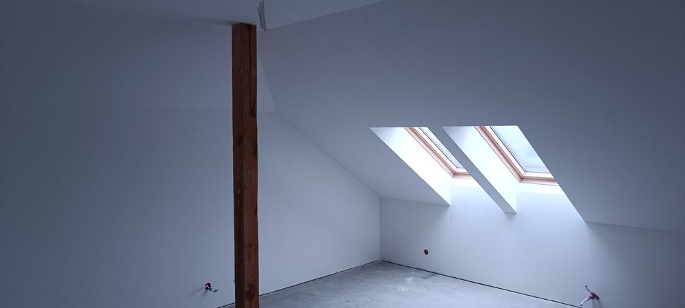 WOLNY TERMIN  Sufit podwieszany • Gładź • Malowanie • Panele