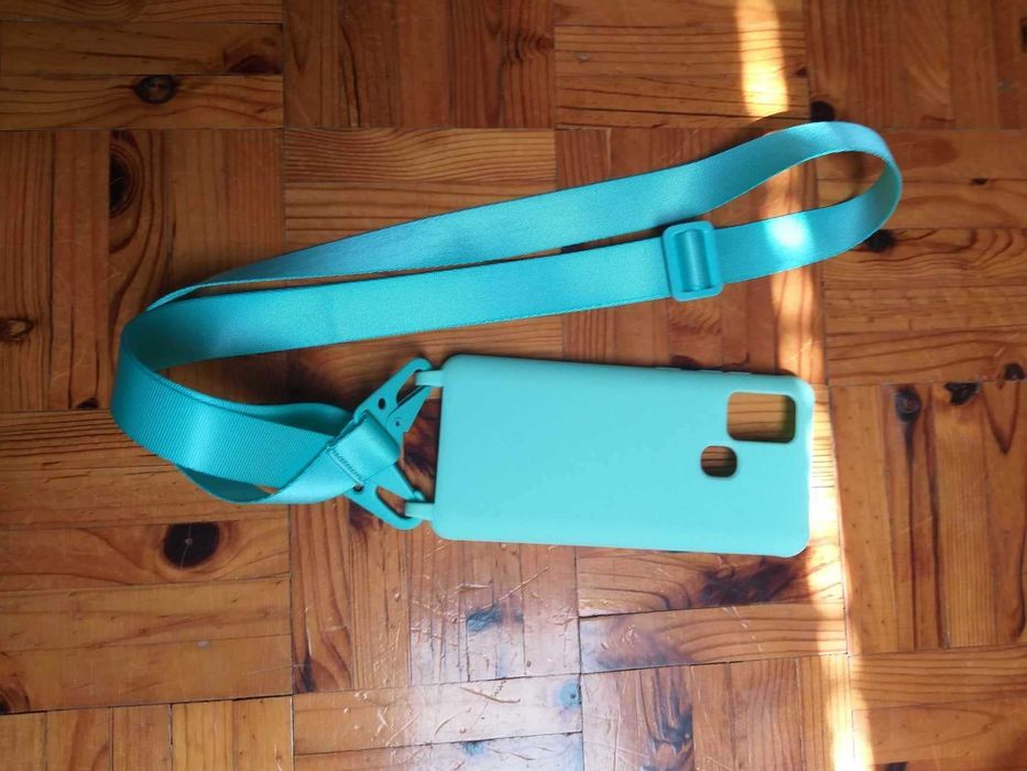Capa Silicone Colorida para Samsung Galaxy A21s