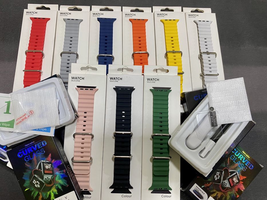 Kit Película Bracelete/Pulseira - Apple Watch 1/2/3/4/5/6/SE/7/8/9/Ultra