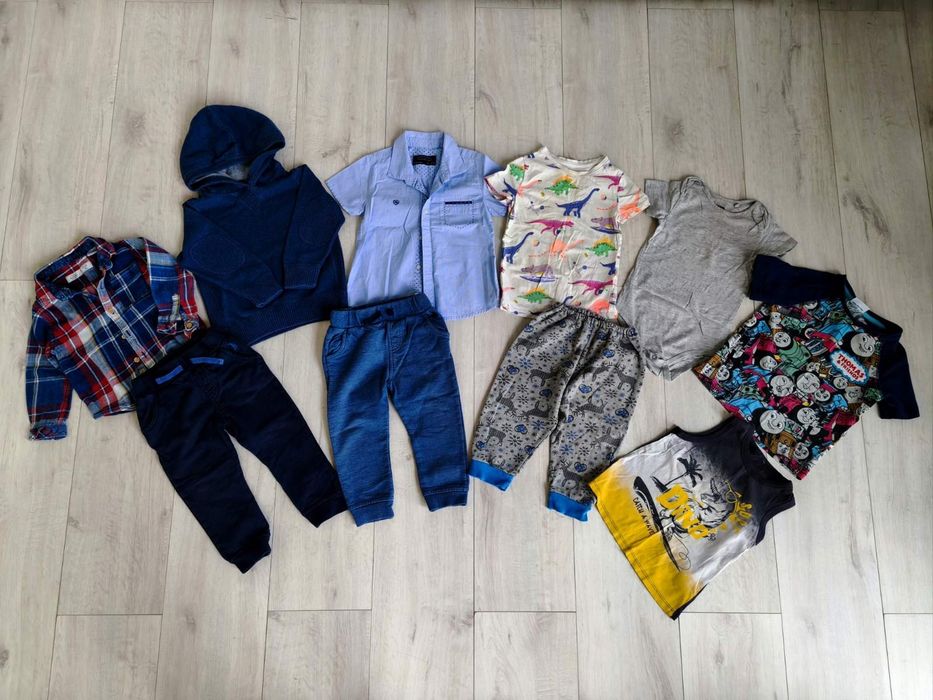 Комплект одягу для хлопчика піжами 86 розмір на 12-18 місяців Next H&M пакет речей