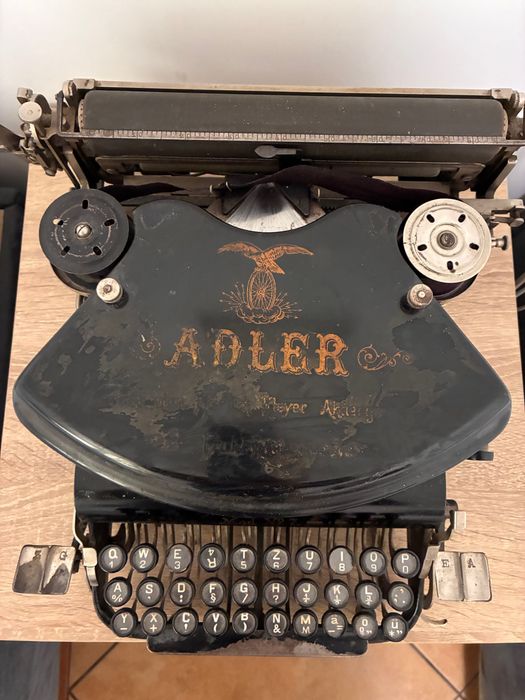 ADLER 7 Maszyna do pisania ANTYK- 1900