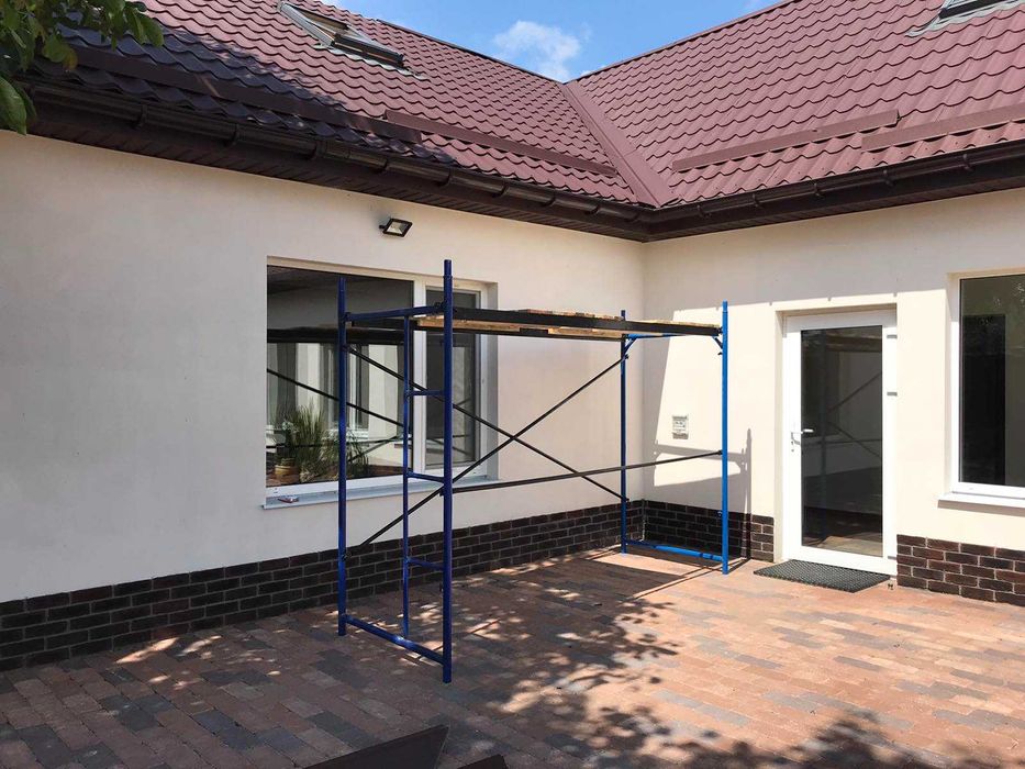 Вишка тура будівельна до 21 м, ліса на колесах, риштовка, риштування