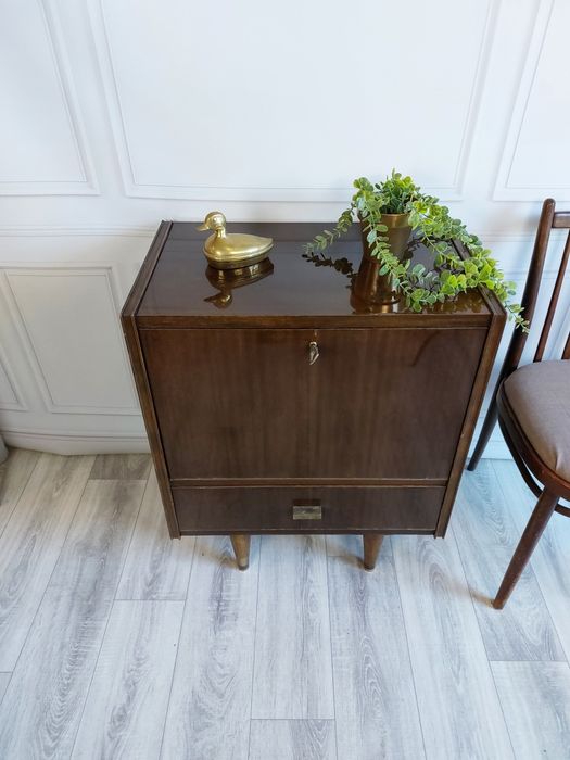 Belgijski barek / szafka z szufladą lata 60-te