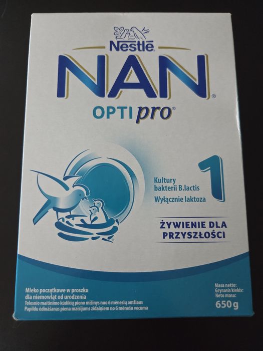 Mleko początkowe NAN Optipro 1