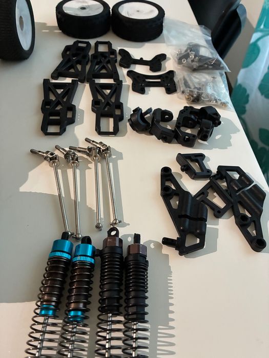 1/10 Buggy Absima AB3.4 — Brushless 5.5T Sensored + Muitas Peças Extra