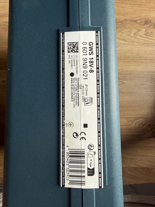 Bosch Professional GWS 18V-8 – akumulatorowa szlifierka kątowa