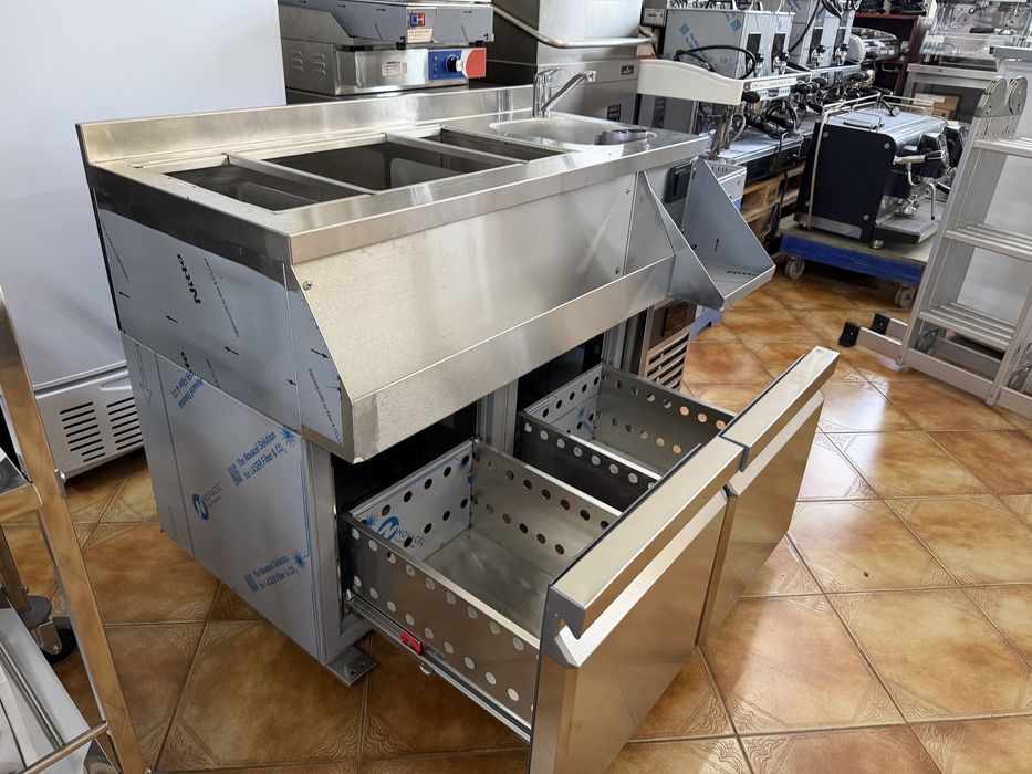 Estação de cocktail Barmen  refrigerada profissional