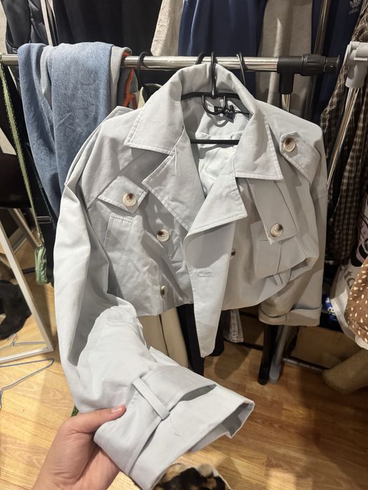 Укорочений тренч L-XL
