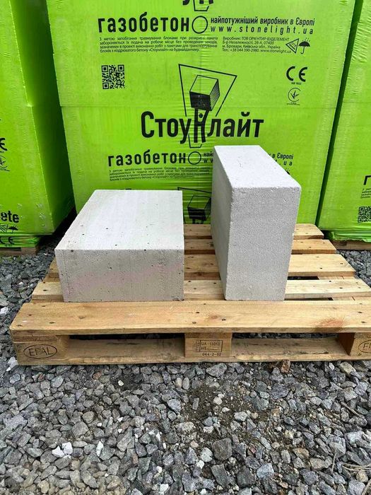 Газоблок | Газобетон UDK | СтоунЛйт | Пеноблок | Отсевоблок | Піноблок