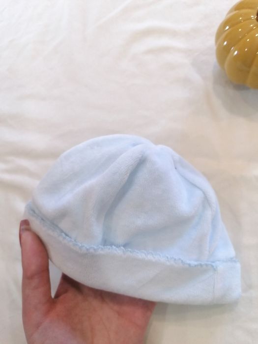 Gorro Azul de Bebé Menino