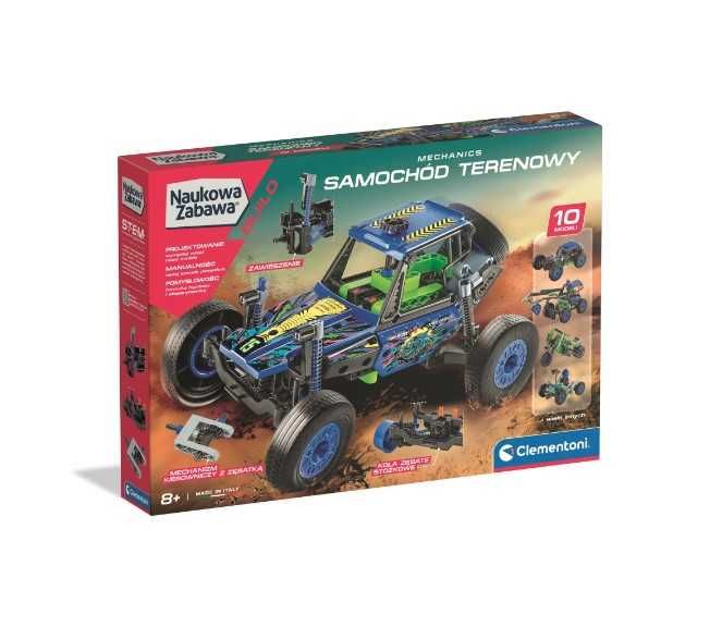 Klocki konstrukcyjne Łazik Autko terenowe Clementoni