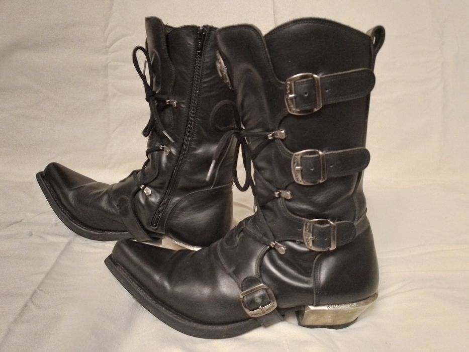 Шкіряні чоботи New Rock