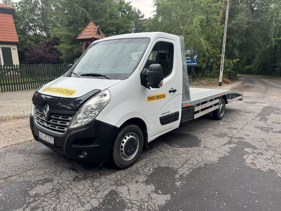 Renault master 170km  klima pomoc drogowa autolaweta nowy najazd