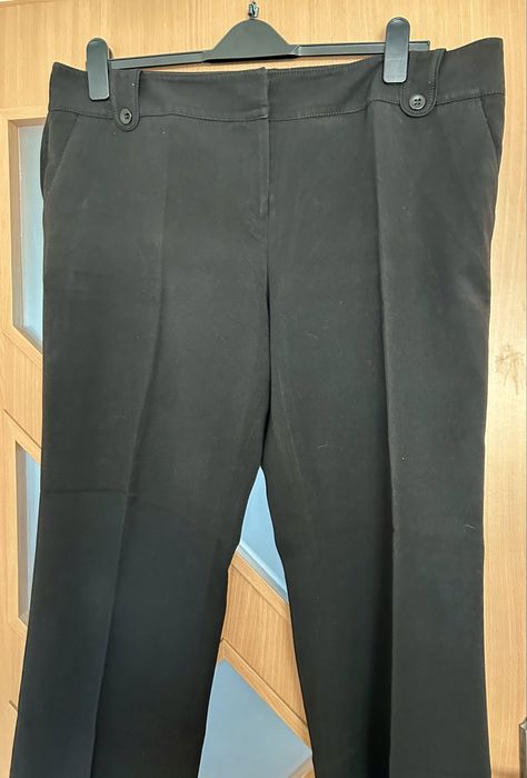 Czarne garniturowe spodnie
